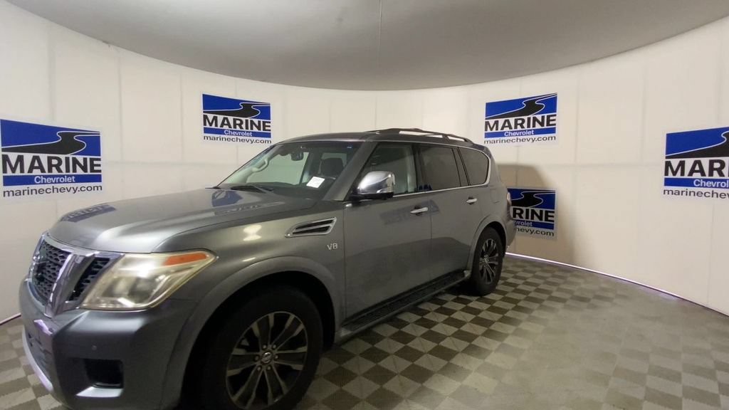 Used 2017 Nissan Armada Platinum w/ Captain Seat Package RWD image 6