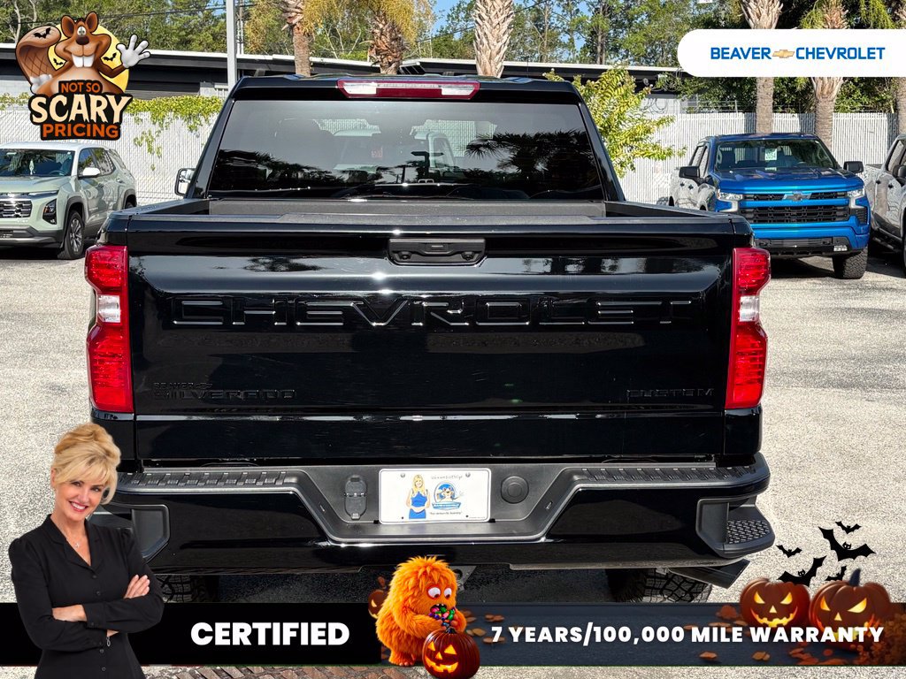Used 2025 Chevrolet Silverado 1500 Custom Trail Boss w/ Dark Appearance Package AWD/4WD image 6