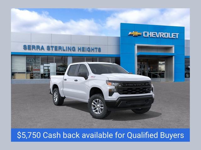 New 2026 Chevrolet Silverado 1500 W/T w/ WT Value Package AWD/4WD image 1