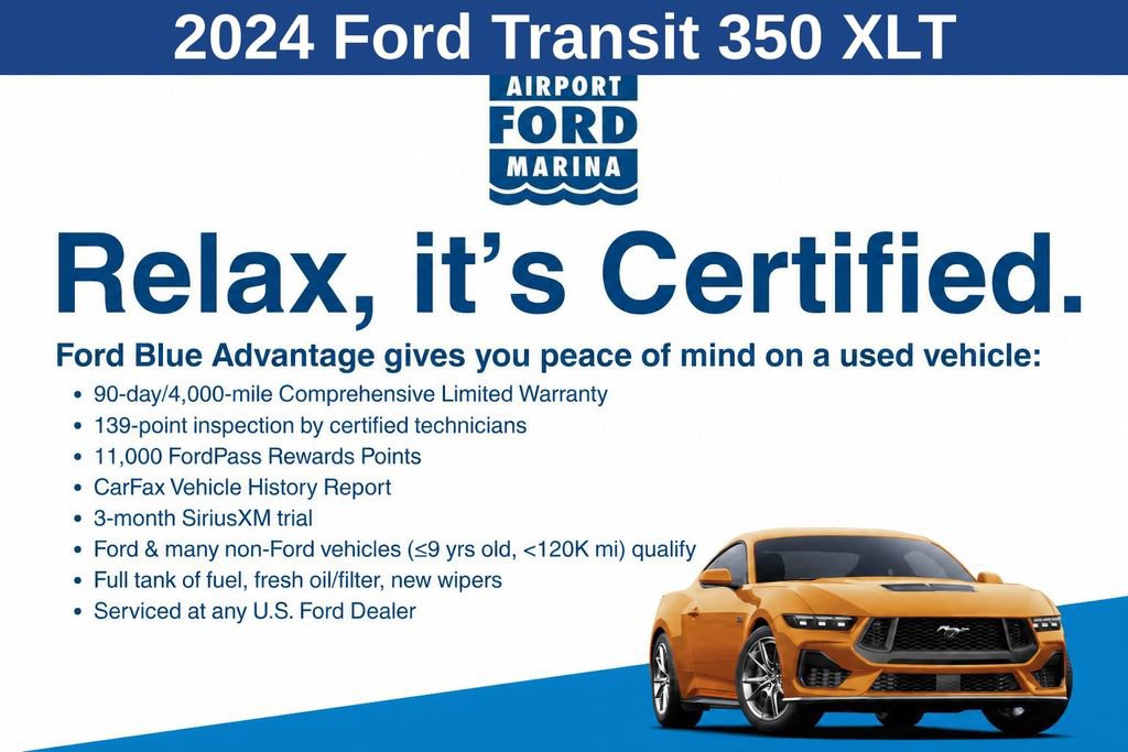 Used 2024 Ford Transit 350 XLT RWD image 2
