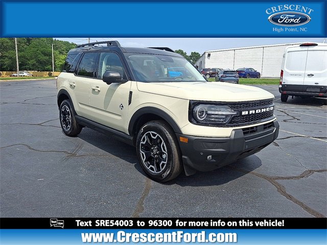 New 2025 Ford Bronco Sport Outer Banks w/ Outer Banks Tech Package+