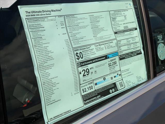 New 2026 BMW 330i xDrive Sedan w/ Premium Package image 19