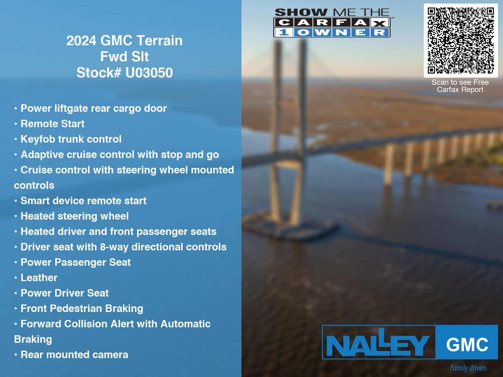 Used 2024 GMC Terrain SLT w/ Tech Package FWD image 36
