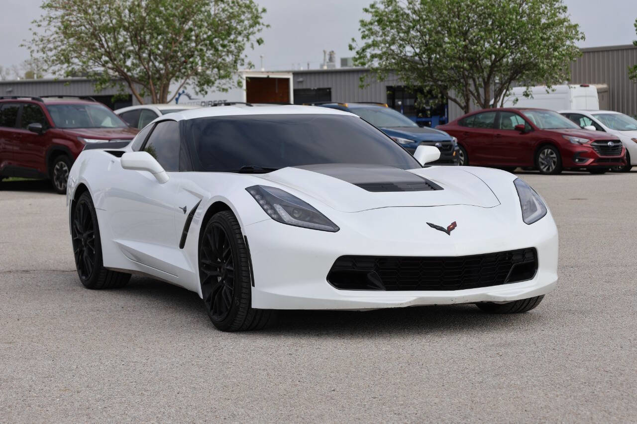Used 2019 Chevrolet Corvette Stingray Coupe w/ Carbon Flash Badge Package image 4