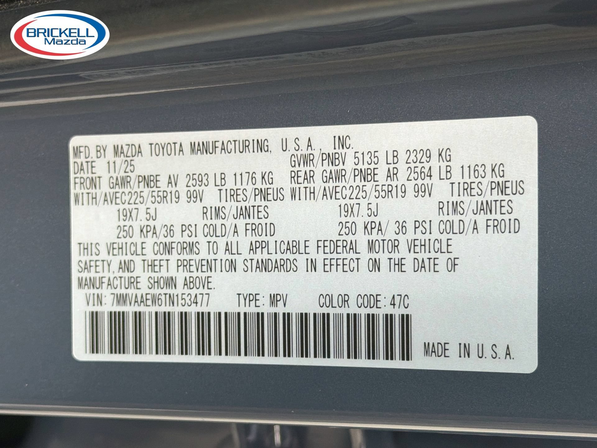 New 2026 MAZDA CX-50 2.5 Hybrid w/ Premium Plus Pkg AWD/4WD image 44
