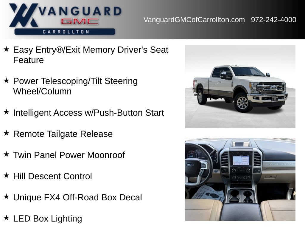 Used 2017 Ford F250 Lariat w/ Lariat Ultimate Package AWD/4WD image 12