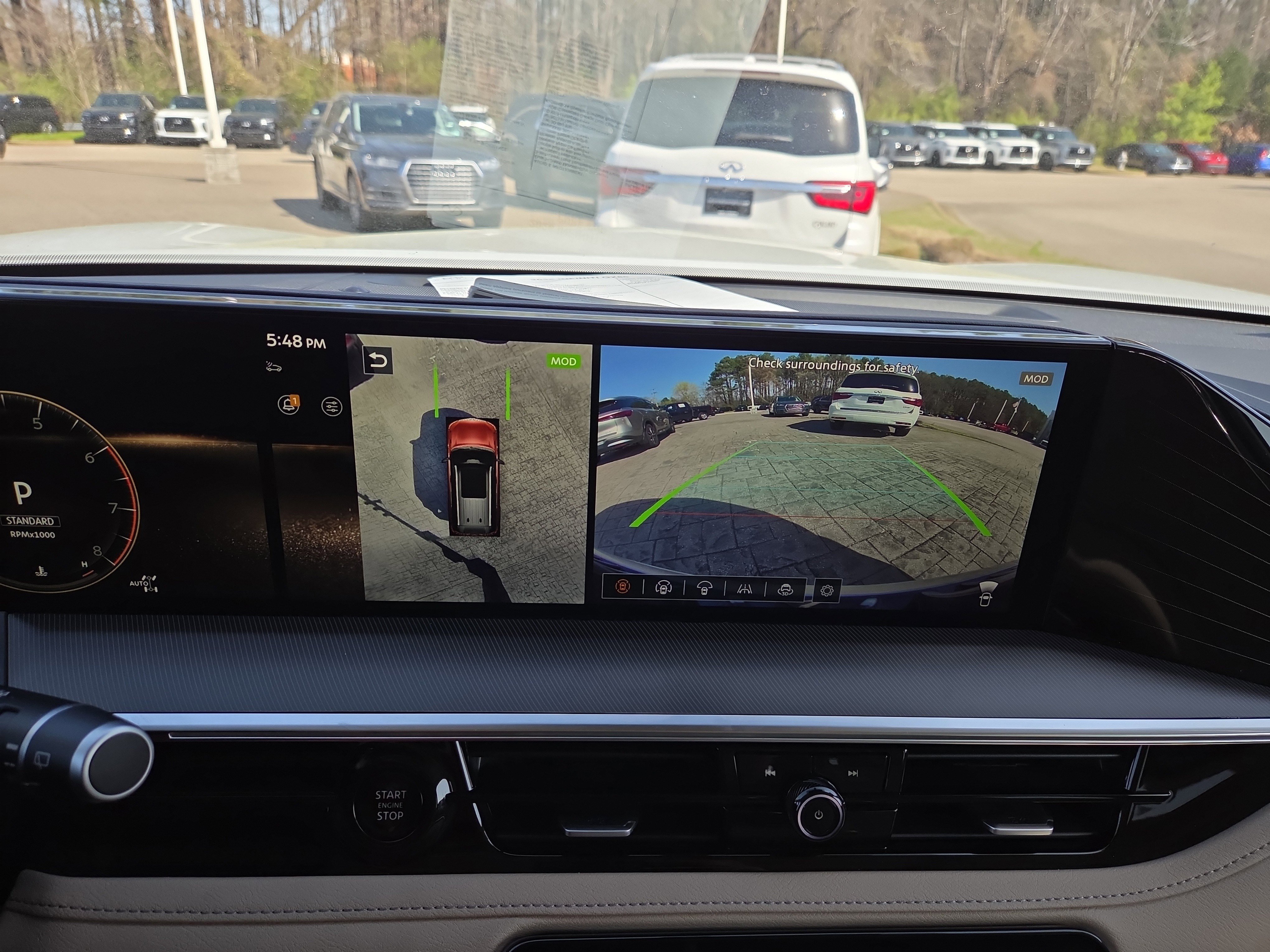 Used 2026 INFINITI QX80 Pure w/ Cargo Package image 12