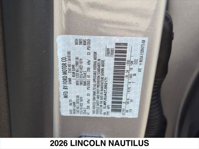 Used 2026 Lincoln Nautilus Black Label AWD/4WD image 28