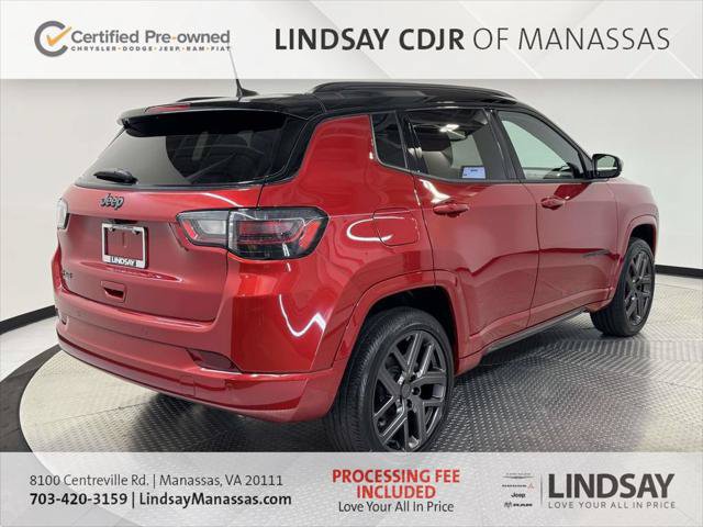 Certified 2024 Jeep Compass Limited w/ High Altitude Package AWD/4WD image 9