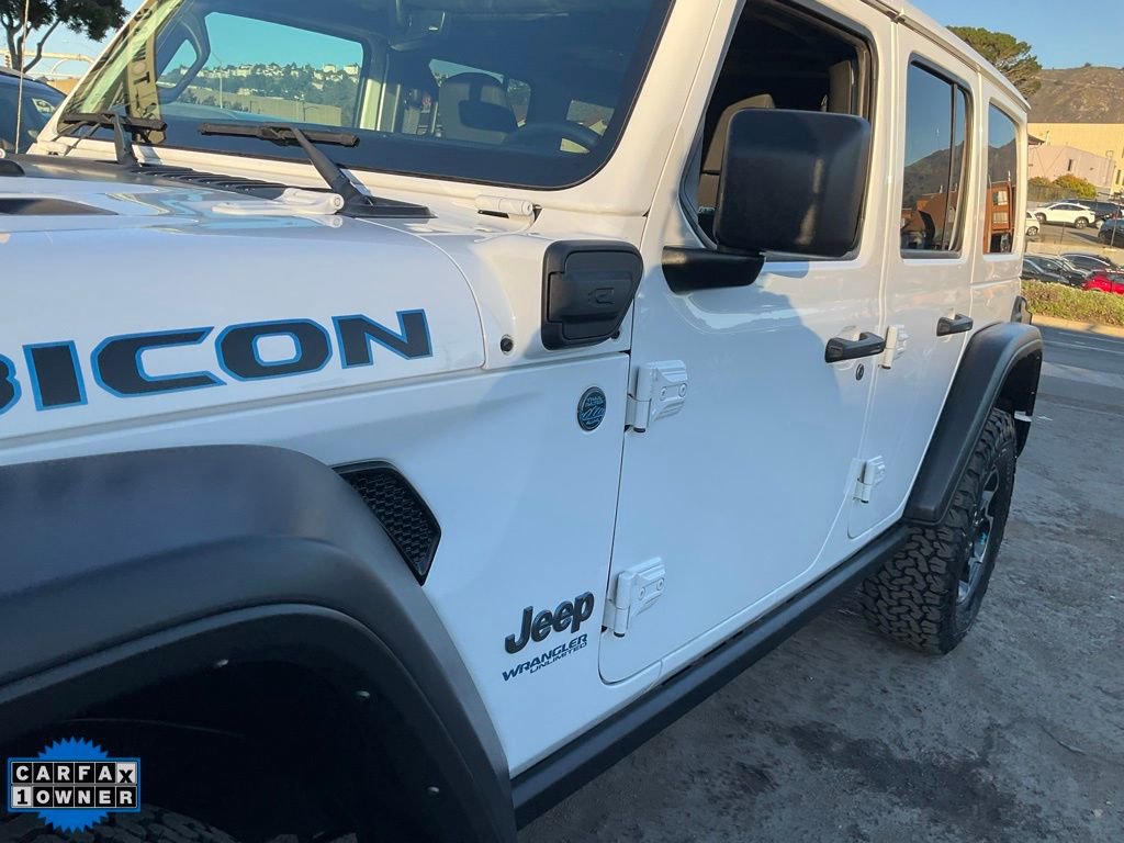 Used 2022 Jeep Wrangler Unlimited Rubicon 4xe w/ Cold Weather Group image 89