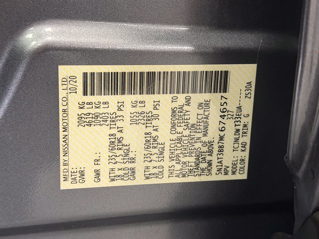 Used 2021 Nissan Rogue SV AWD/4WD image 27