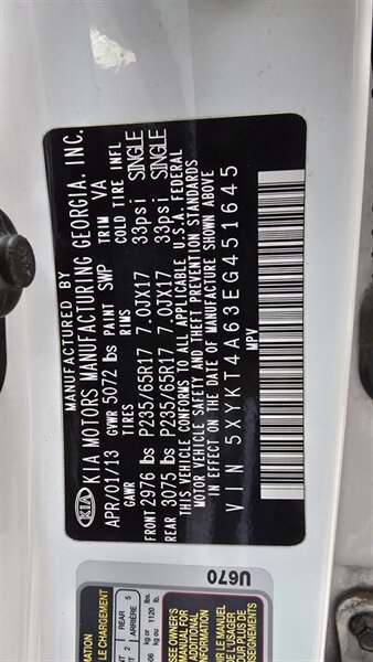 Used 2014 Kia Sorento LX FWD image 24