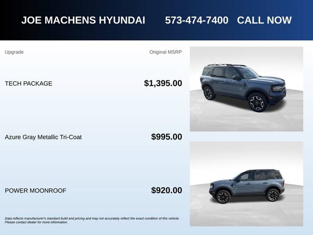 Used 2024 Ford Bronco Sport Outer Banks w/ Tech Package AWD/4WD image 5