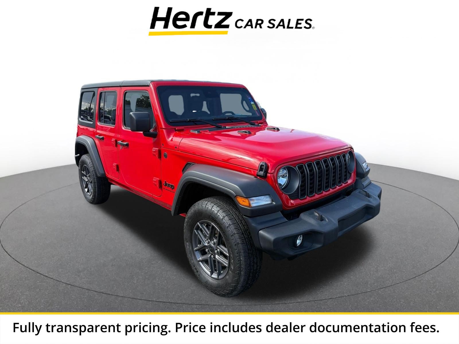 Used 2025 Jeep Wrangler Unlimited Sport AWD/4WD image 1