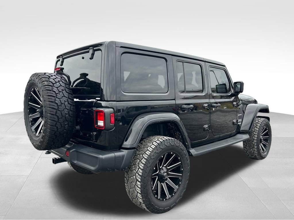 Used 2020 Jeep Wrangler Unlimited Sahara w/ Uconnect 4C Nav & Sound Group image 19