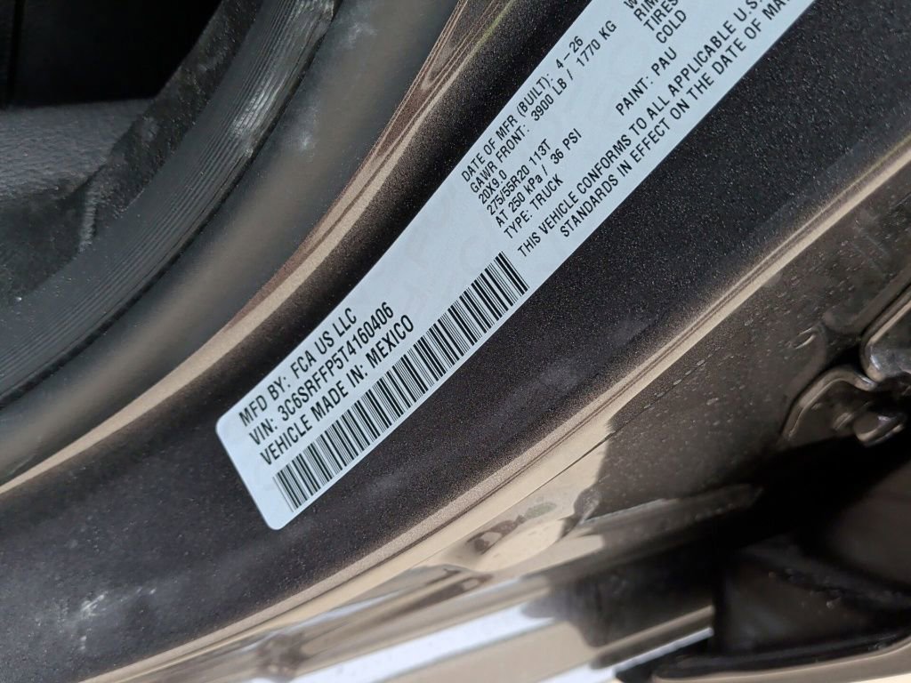 New 2026 RAM 1500 4x4 Crew Cab image 46