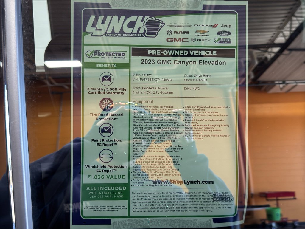 Used 2023 GMC Canyon Elevation w/ Elevation Premium Package image 39