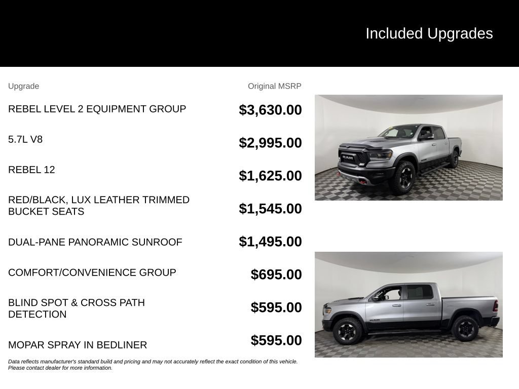 Used 2022 RAM 1500 Rebel w/ Rebel Level 2 Equipment Group AWD/4WD image 6