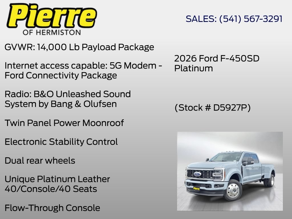 Used 2026 Ford F450 Platinum AWD/4WD image 12