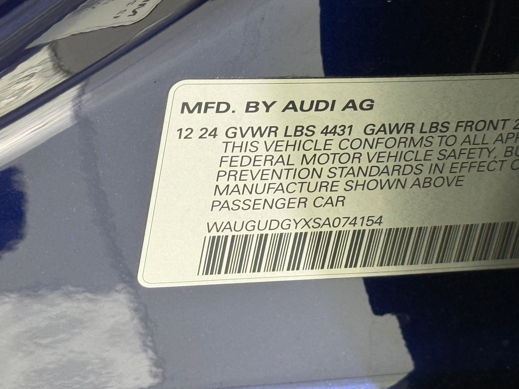 Certified 2025 Audi A3 2.0T Premium w/ Black Optic Package image 25