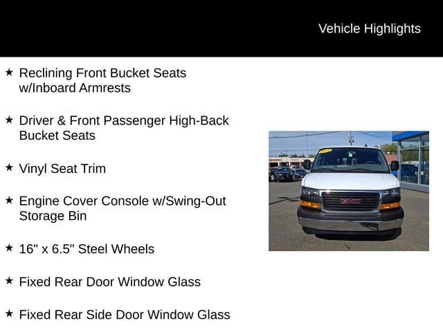 Used 2024 GMC Savana 2500 w/ Driver Convenience Package RWD image 22