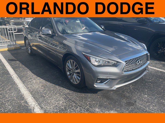 Used 2021 INFINITI Q50 Luxe w/ Cargo Package