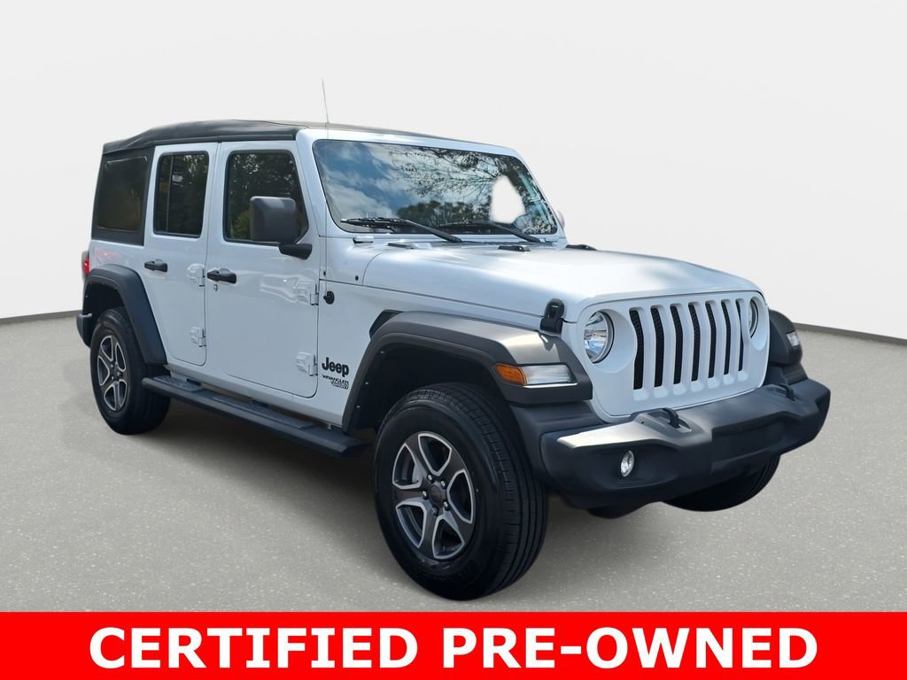 Certified 2021 Jeep Wrangler Unlimited Sport image 3
