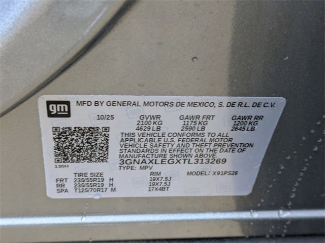 New 2026 Chevrolet Equinox RS image 39