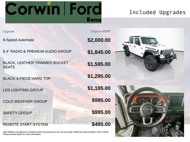 Used 2020 Jeep Gladiator Rubicon image 3