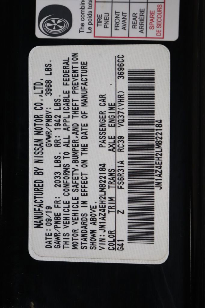 Used 2020 Nissan 370Z NISMO image 33