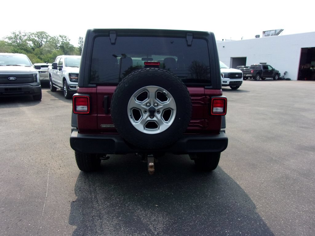 Used 2021 Jeep Wrangler Unlimited Sport AWD/4WD image 4