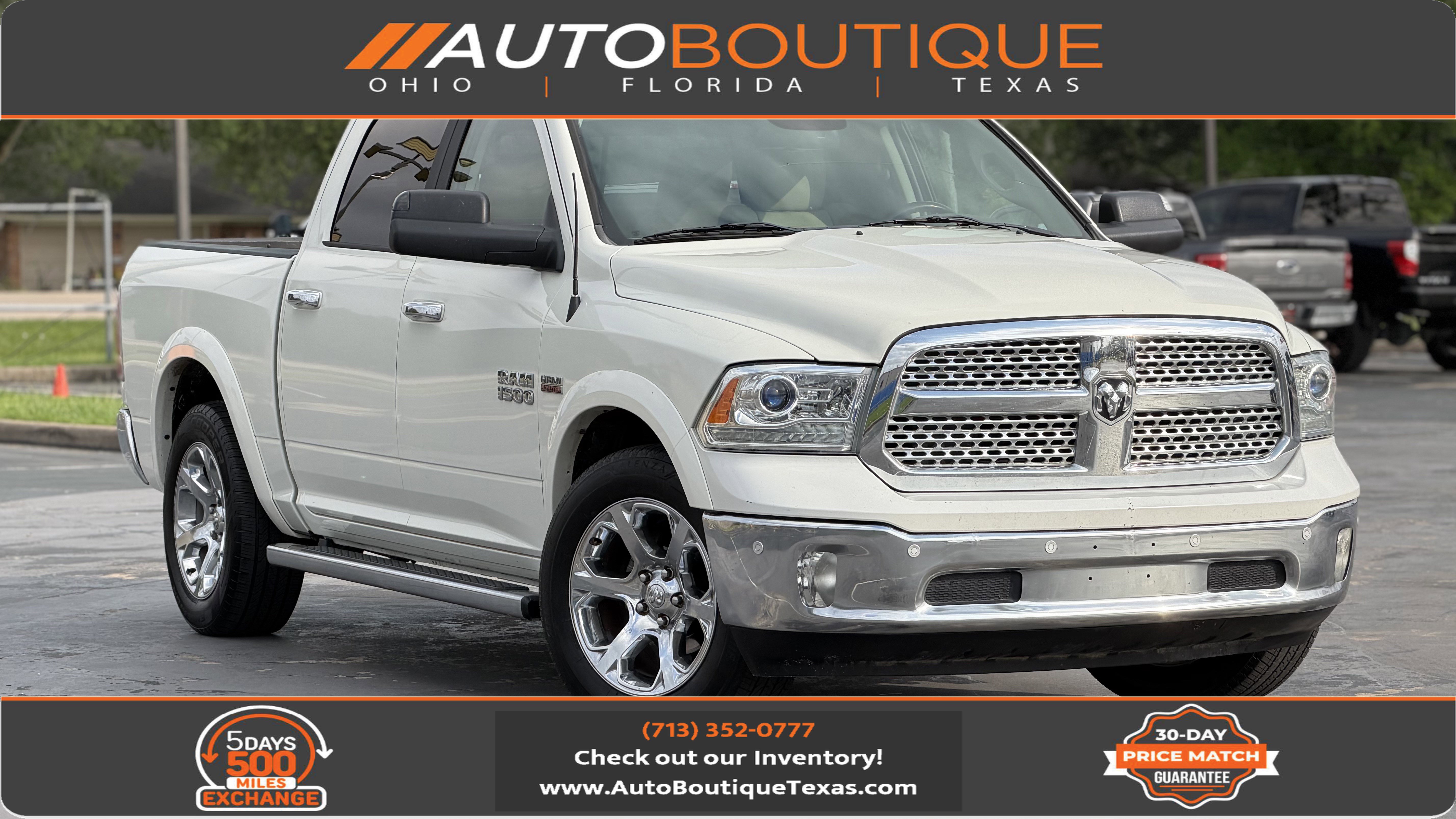 Used 2018 RAM 1500 Laramie w/ Convenience Group RWD image 1
