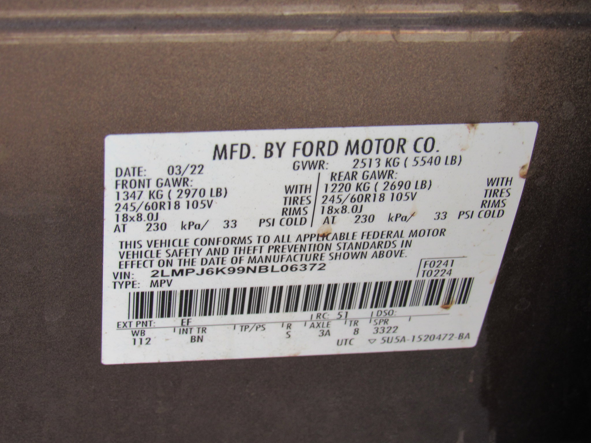 Certified 2022 Lincoln Nautilus Reserve image 14