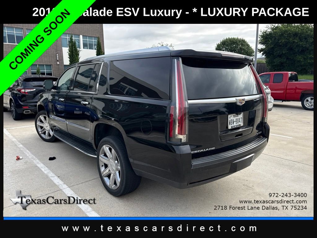 Used 2019 Cadillac Escalade ESV Luxury RWD image 5