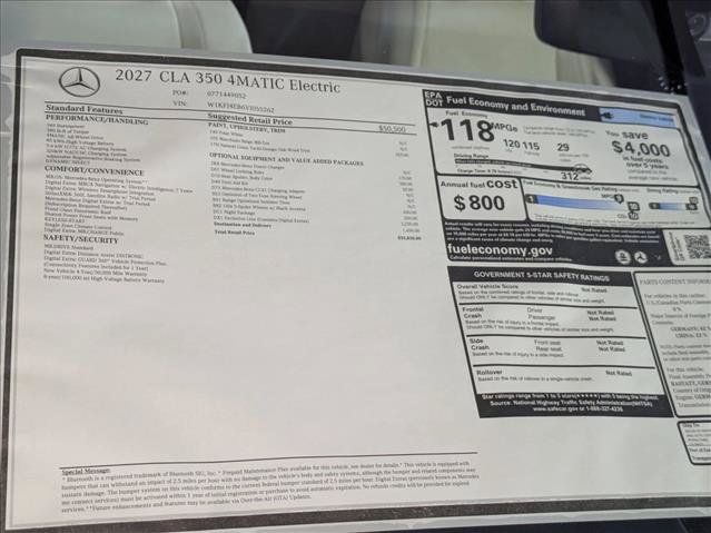 New 2027 Mercedes-Benz CLA 350 image 19