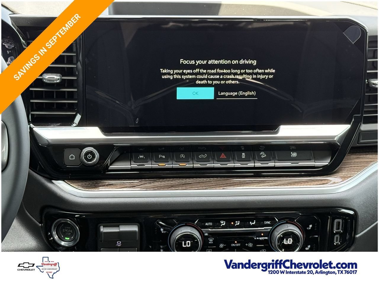 New 2026 Chevrolet Silverado 1500 LT w/ Texas Edition Plus AWD/4WD image 14