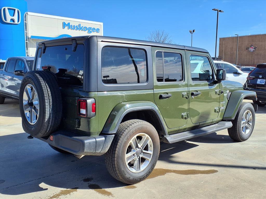 Used 2021 Jeep Wrangler Unlimited Sahara AWD/4WD image 2