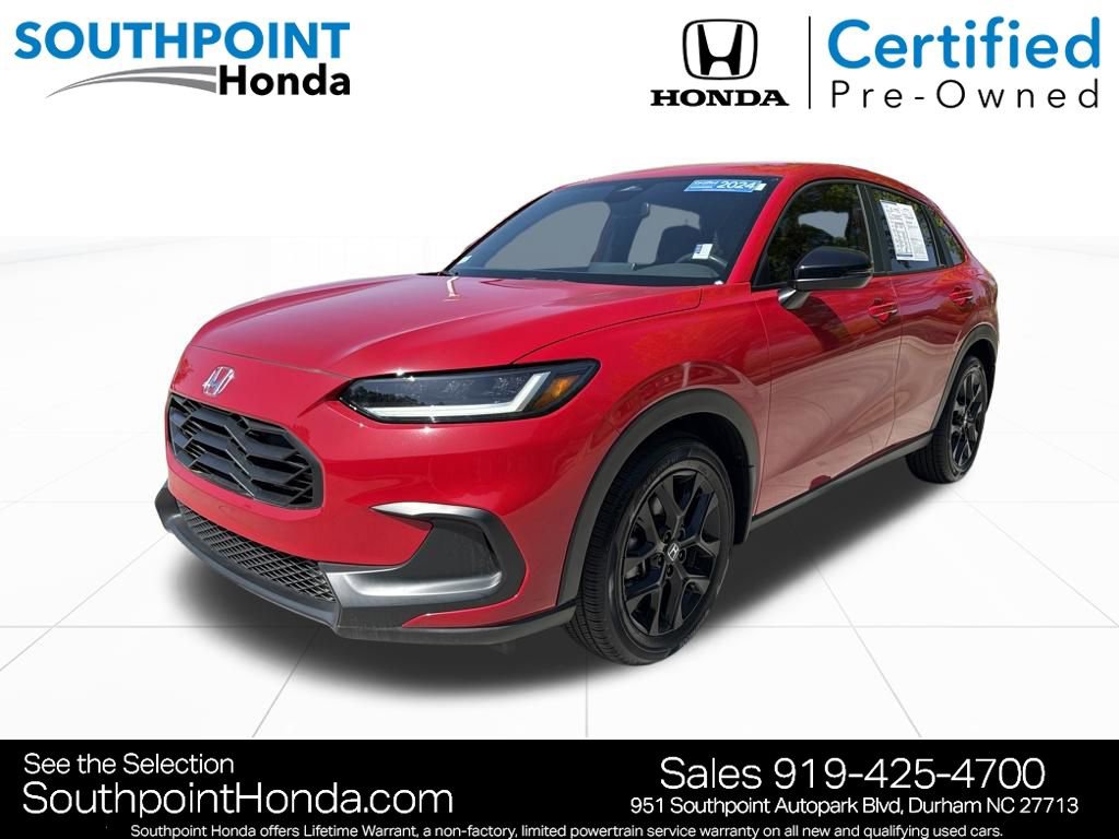 Certified 2024 Honda HR-V Sport video 3