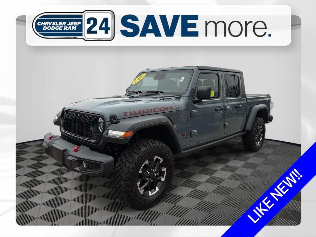 Certified 2026 Jeep Gladiator Rubicon w/ Dual Top Group AWD/4WD image 1