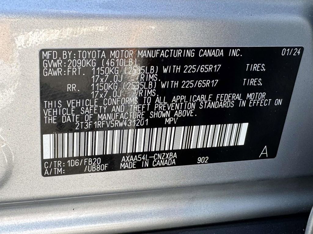 Used 2024 Toyota RAV4 LE AWD/4WD image 26