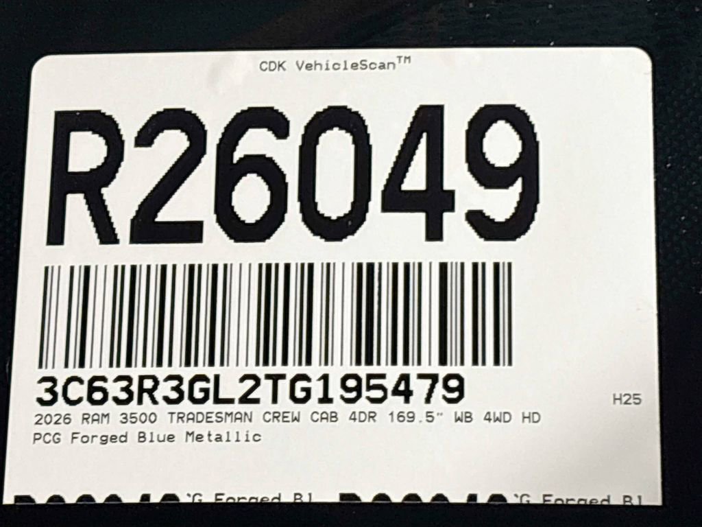 New 2026 RAM 3500 Tradesman image 26