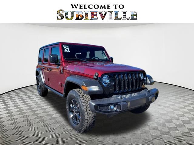 Used 2021 Jeep Wrangler Unlimited Sport image 1