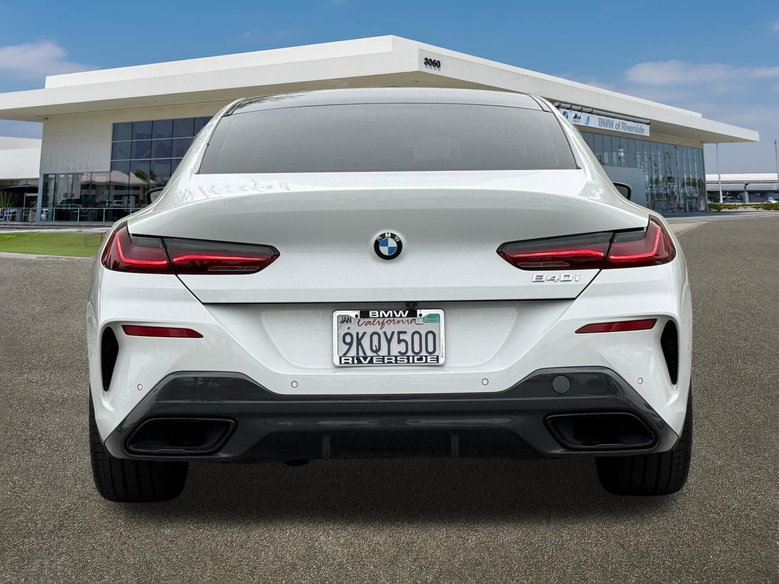 Certified 2024 BMW 840i Gran Coupe w/ M Sport Professional Package RWD image 9