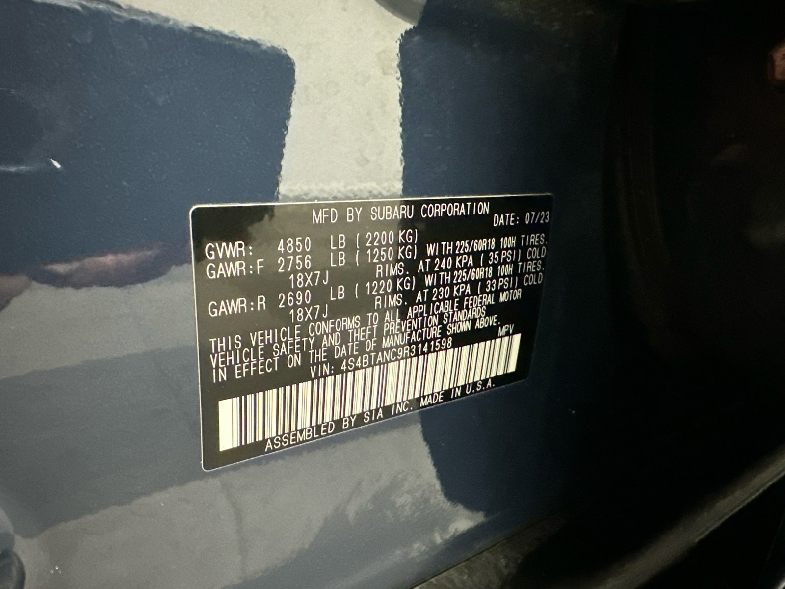 Used 2024 Subaru Outback Limited image 37