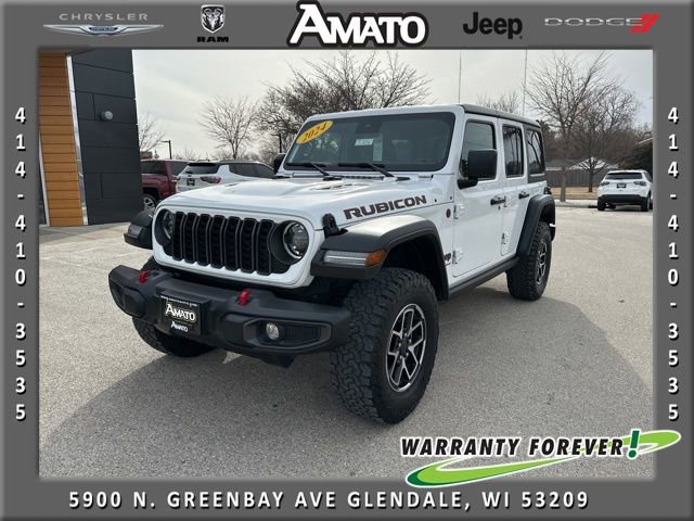 Used 2024 Jeep Wrangler Unlimited Rubicon AWD/4WD image 1