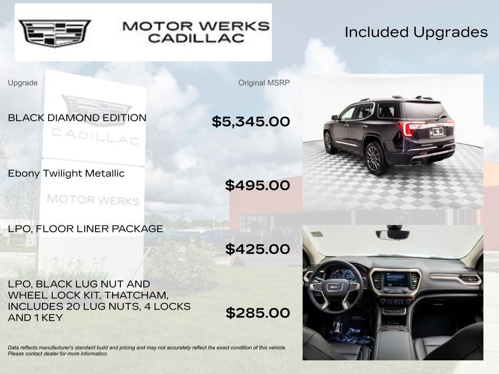 Used 2023 GMC Acadia Denali w/ Black Diamond Edition image 9