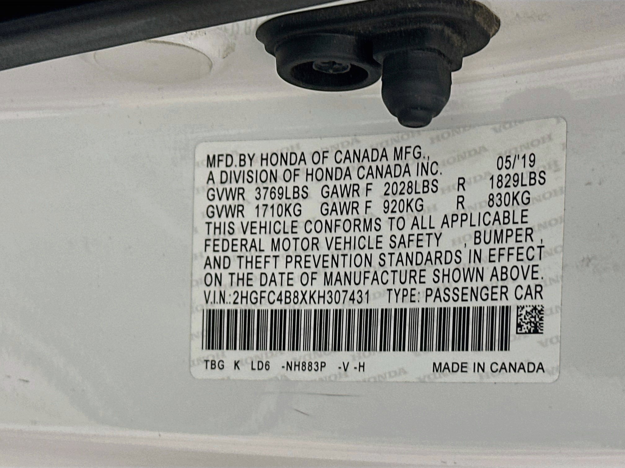 Used 2019 Honda Civic Sport image 12