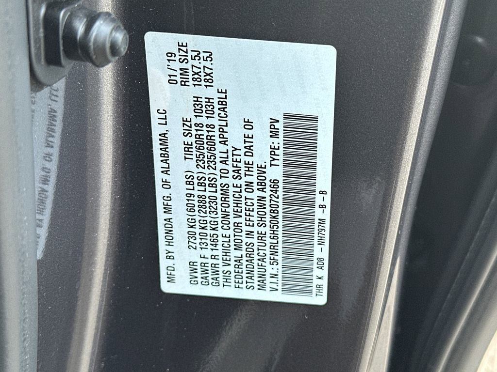 Used 2019 Honda Odyssey EX image 32