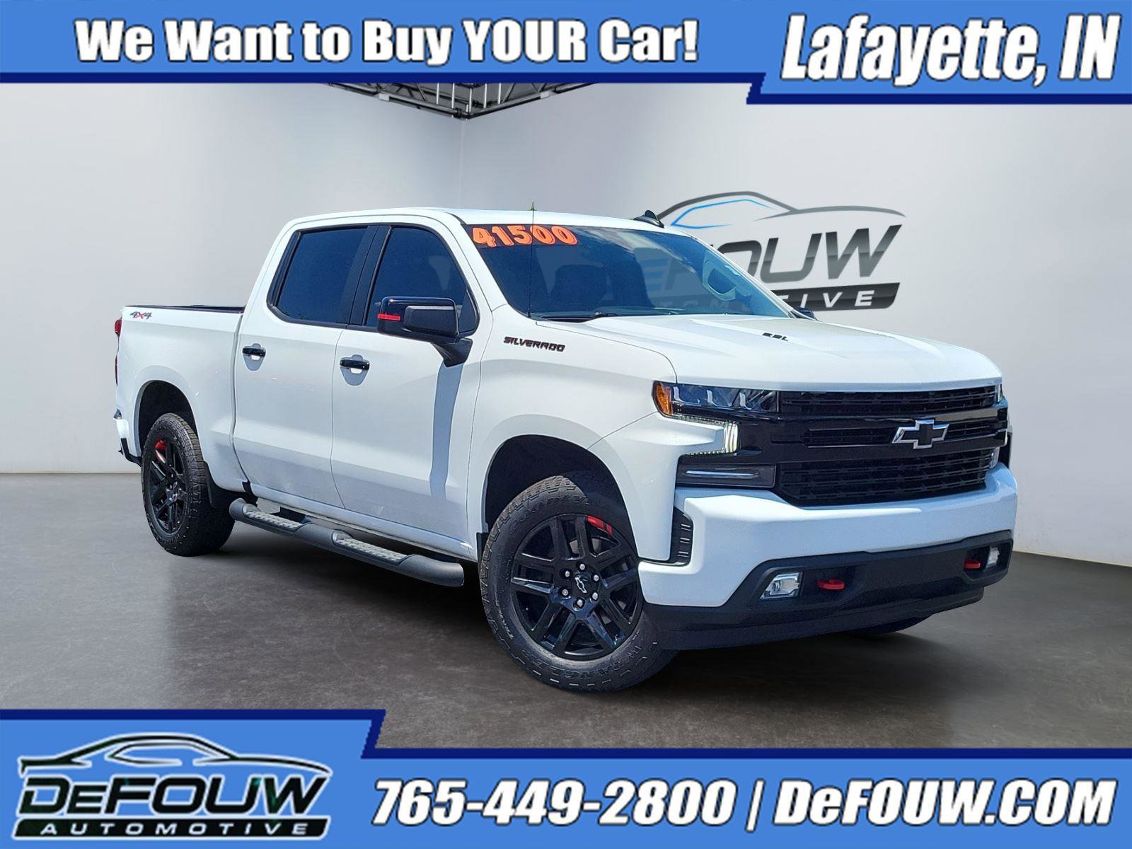 Used 2021 Chevrolet Silverado 1500 RST w/ Redline Edition AWD/4WD image 1