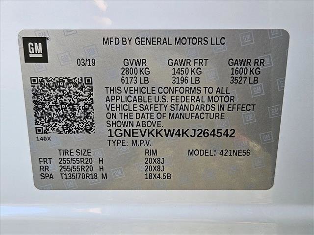 Used 2019 Chevrolet Traverse Premier w/ LPO, Floor Liner Package image 21